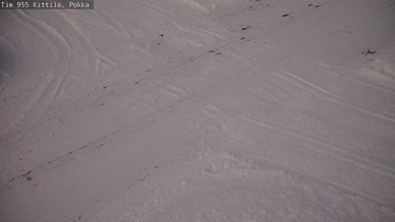 Weather Camera Image Väg 955 Kittilä, Pokka, Kittilä, Lappi