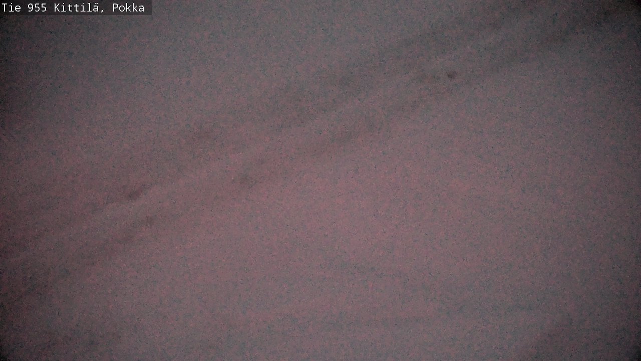 Weather Camera Image Road 955 Kittilä, Pokka, Kittilä, Lappi