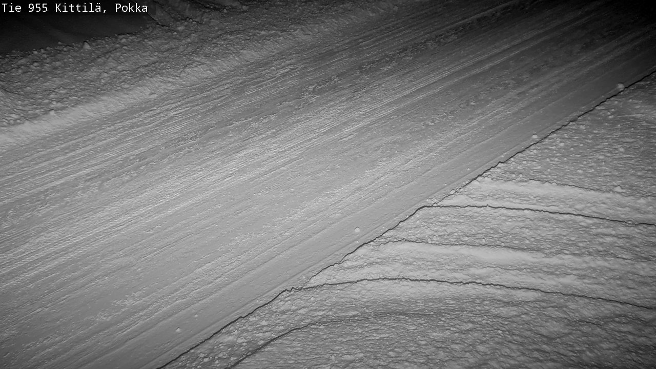 Weather Camera Image Road 955 Kittilä, Pokka, Kittilä, Lappi