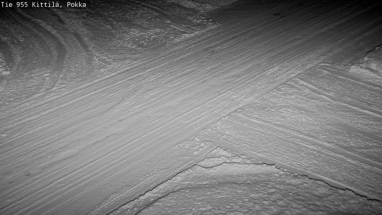 Weather Camera Image Väg 955 Kittilä, Pokka, Kittilä, Lappi