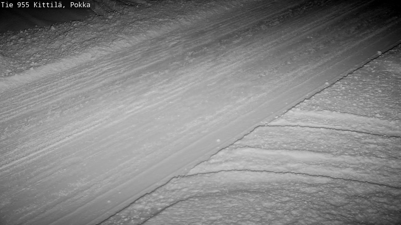 Weather Camera Image Road 955 Kittilä, Pokka, Kittilä, Lappi