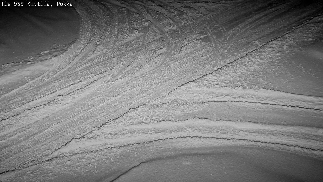 Weather Camera Image Road 955 Kittilä, Pokka, Kittilä, Lappi