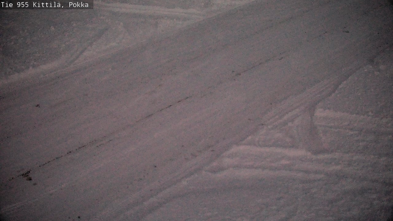 Weather Camera Image Road 955 Kittilä, Pokka, Kittilä, Lappi
