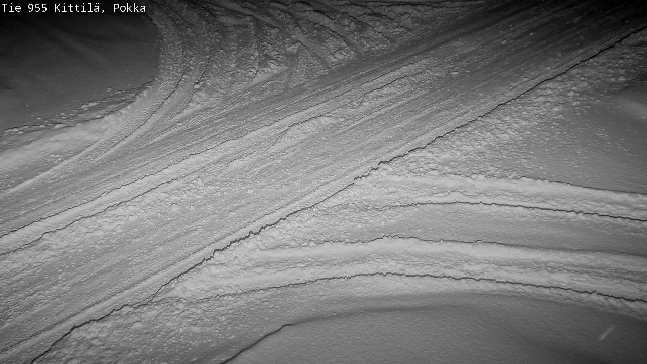 Weather Camera Image Road 955 Kittilä, Pokka, Kittilä, Lappi