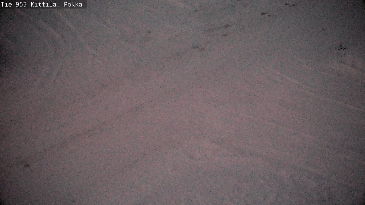 Weather Camera Image Väg 955 Kittilä, Pokka, Kittilä, Lappi