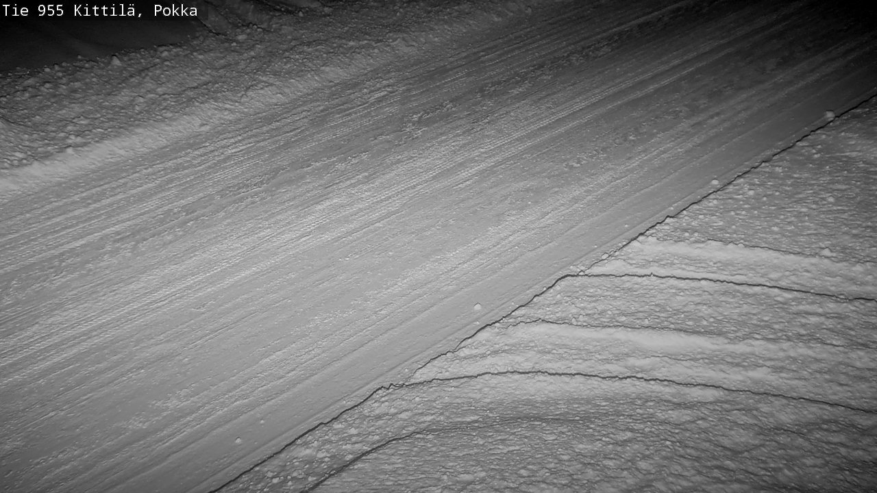Weather Camera Image Road 955 Kittilä, Pokka, Kittilä, Lappi