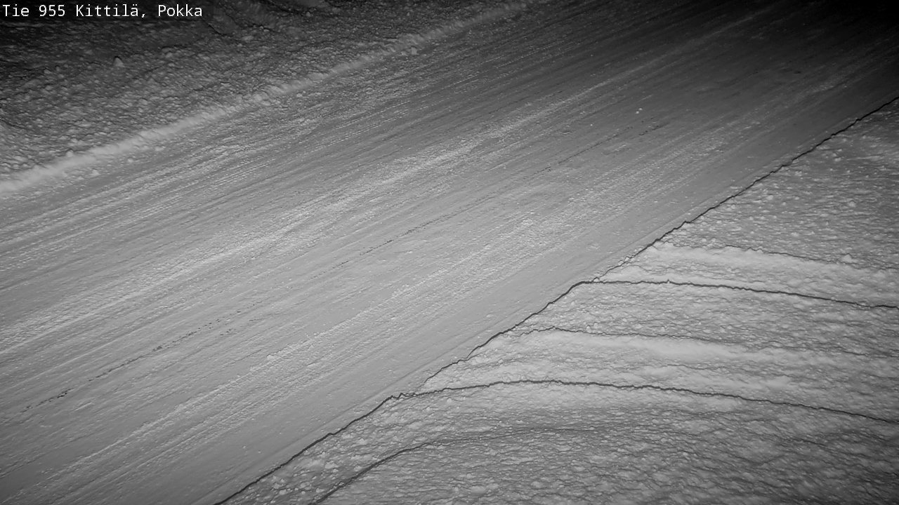 Weather Camera Image Road 955 Kittilä, Pokka, Kittilä, Lappi