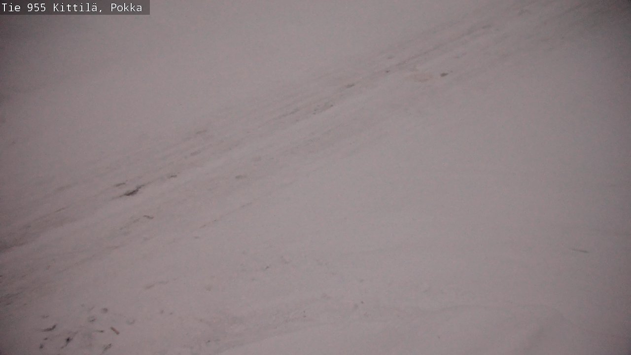 Weather Camera Image Road 955 Kittilä, Pokka, Kittilä, Lappi