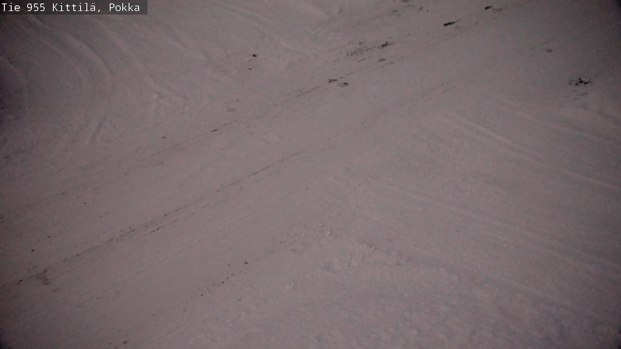 Weather Camera Image Väg 955 Kittilä, Pokka, Kittilä, Lappi