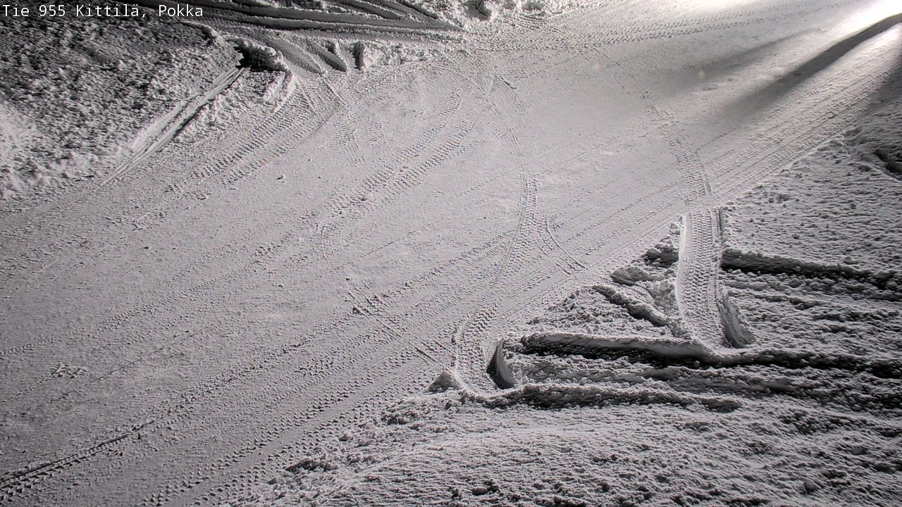 Weather Camera Image Road 955 Kittilä, Pokka, Kittilä, Lappi