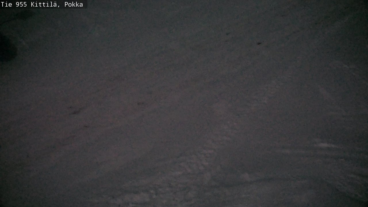 Weather Camera Image Road 955 Kittilä, Pokka, Kittilä, Lappi