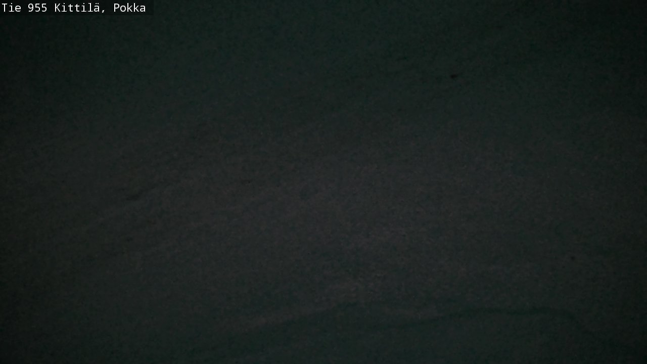 Weather Camera Image Road 955 Kittilä, Pokka, Kittilä, Lappi