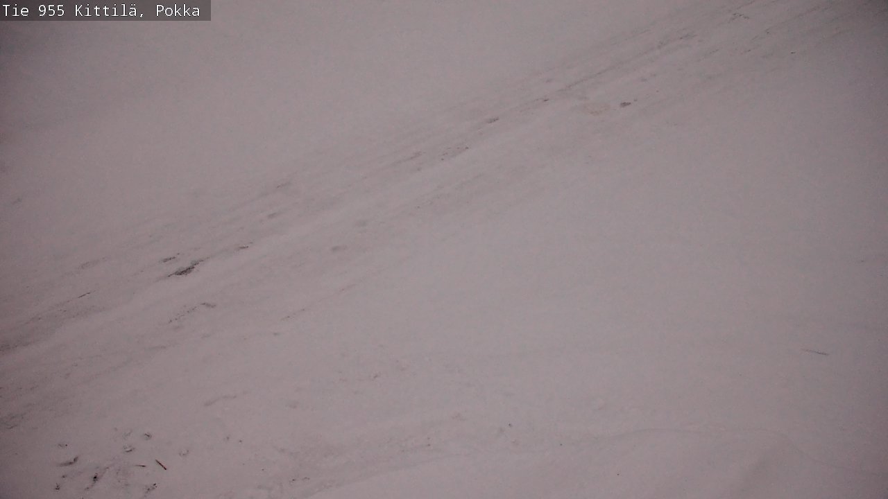 Weather Camera Image Road 955 Kittilä, Pokka, Kittilä, Lappi