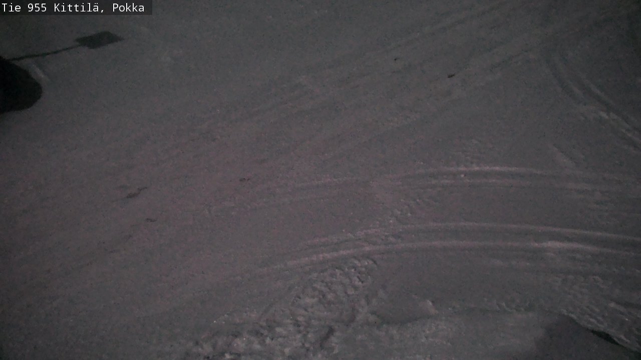 Weather Camera Image Road 955 Kittilä, Pokka, Kittilä, Lappi