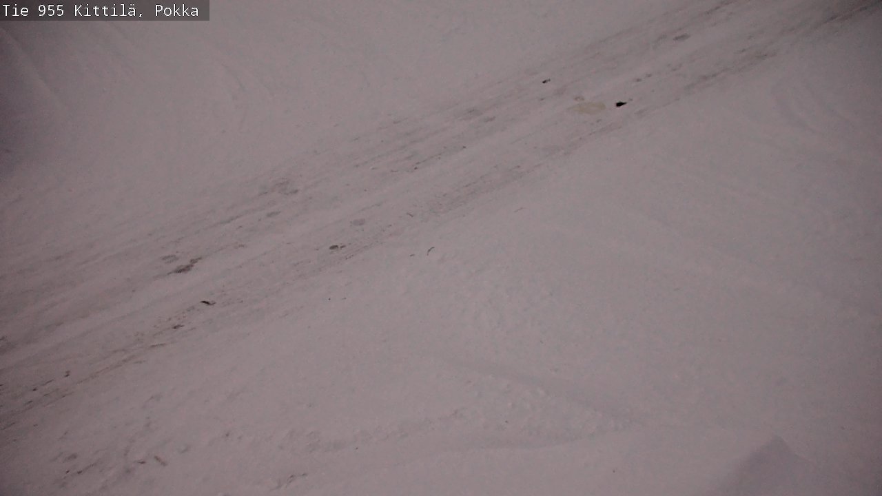 Weather Camera Image Road 955 Kittilä, Pokka, Kittilä, Lappi