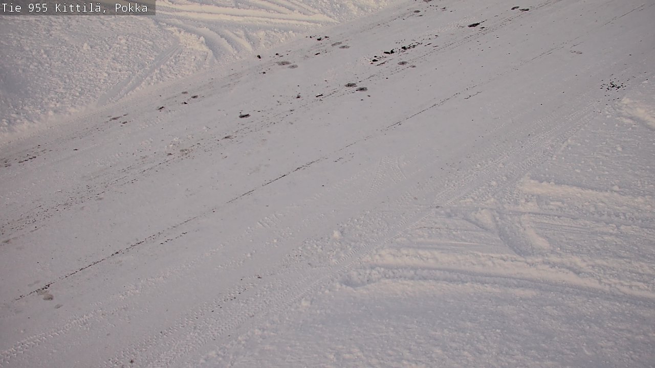 Weather Camera Image Road 955 Kittilä, Pokka, Kittilä, Lappi