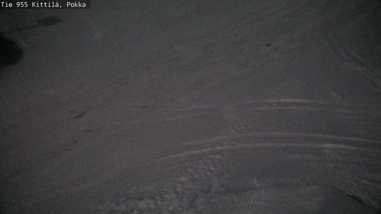 Weather Camera Image Road 955 Kittilä, Pokka, Kittilä, Lappi