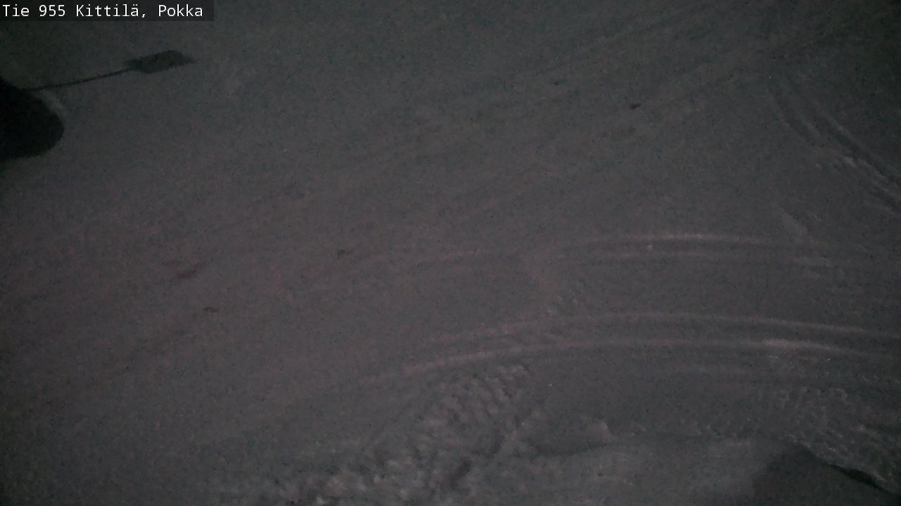Weather Camera Image Road 955 Kittilä, Pokka, Kittilä, Lappi