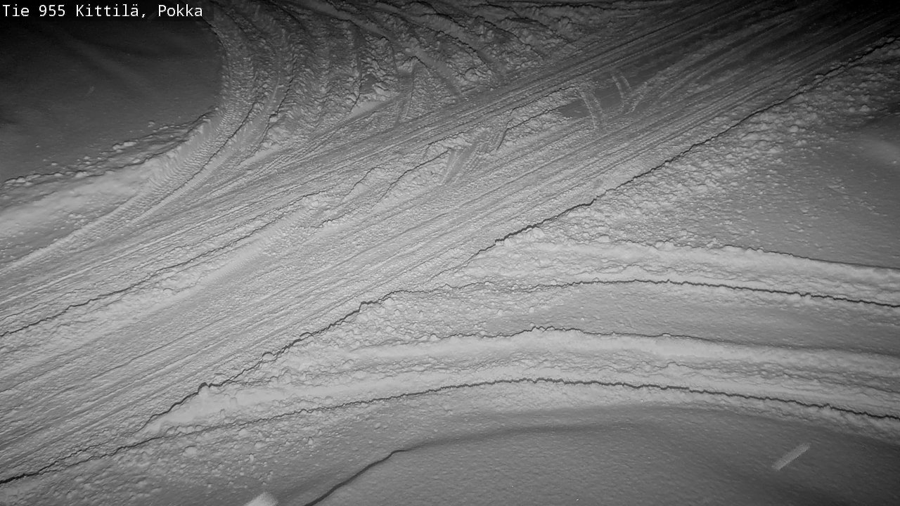 Weather Camera Image Road 955 Kittilä, Pokka, Kittilä, Lappi