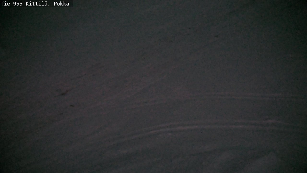 Weather Camera Image Road 955 Kittilä, Pokka, Kittilä, Lappi