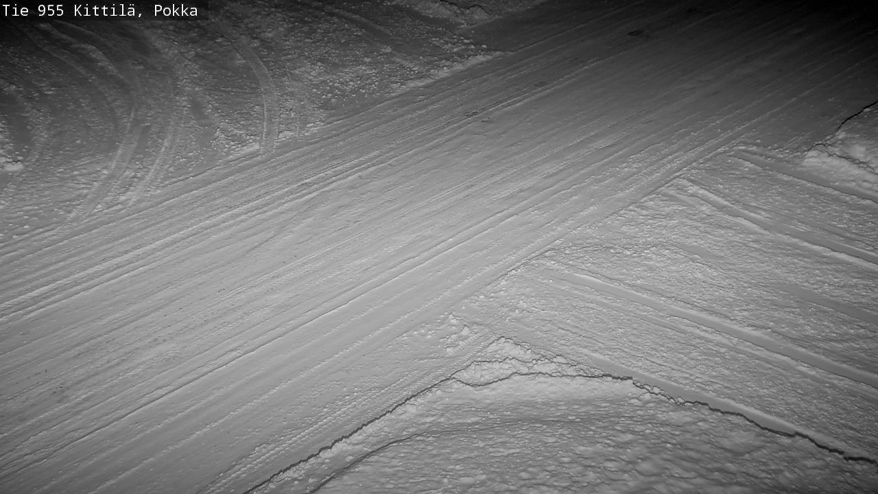 Weather Camera Image Väg 955 Kittilä, Pokka, Kittilä, Lappi