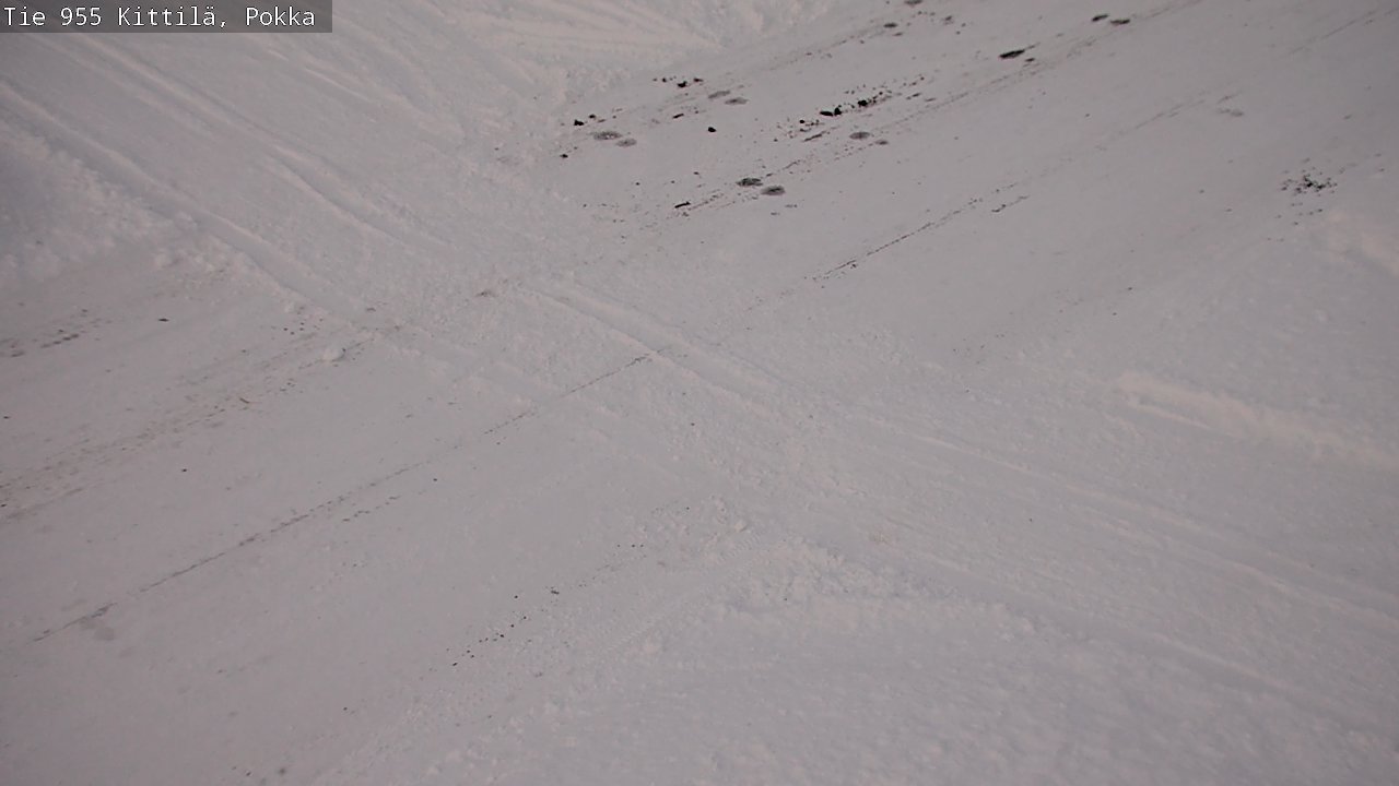 Weather Camera Image Väg 955 Kittilä, Pokka, Kittilä, Lappi