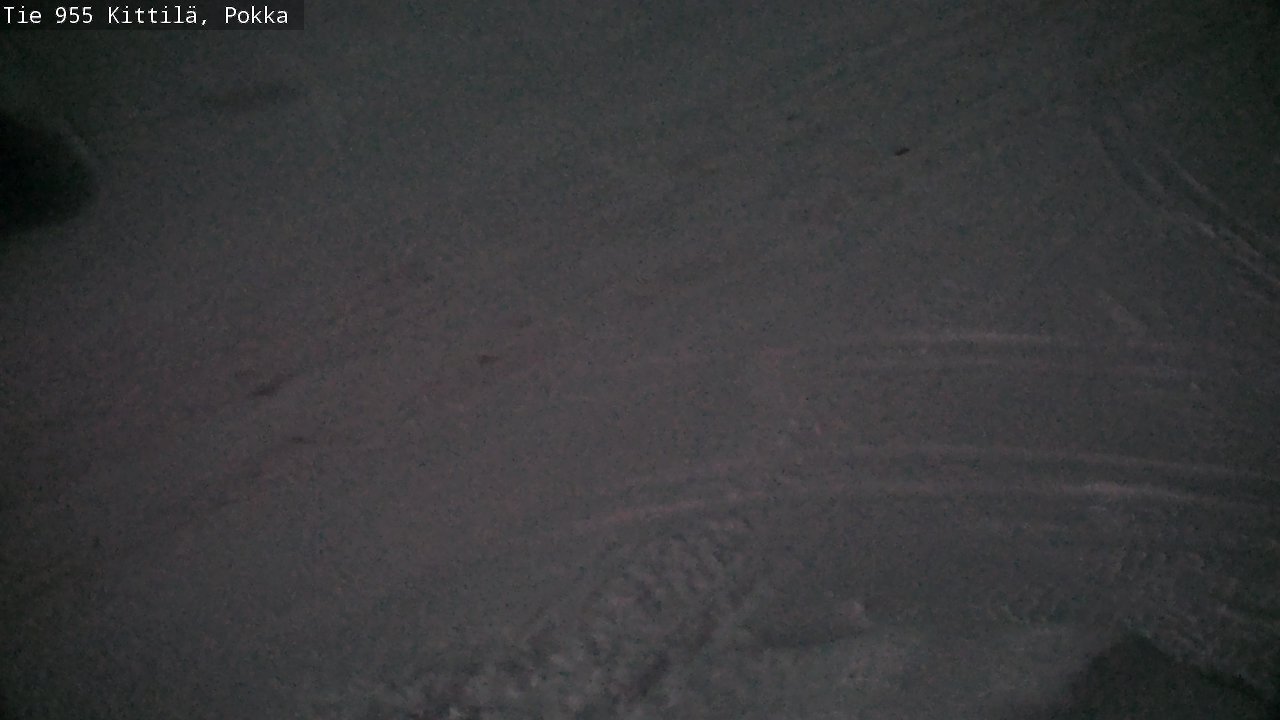 Weather Camera Image Road 955 Kittilä, Pokka, Kittilä, Lappi