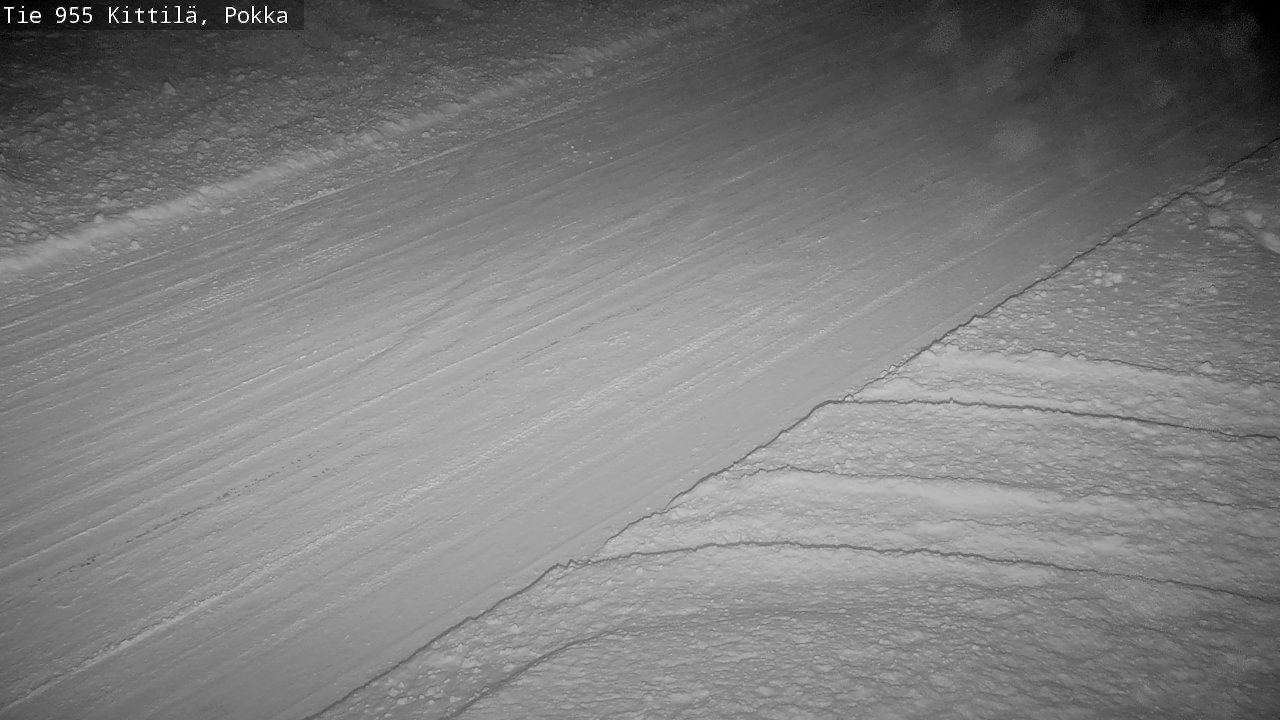 Weather Camera Image Road 955 Kittilä, Pokka, Kittilä, Lappi