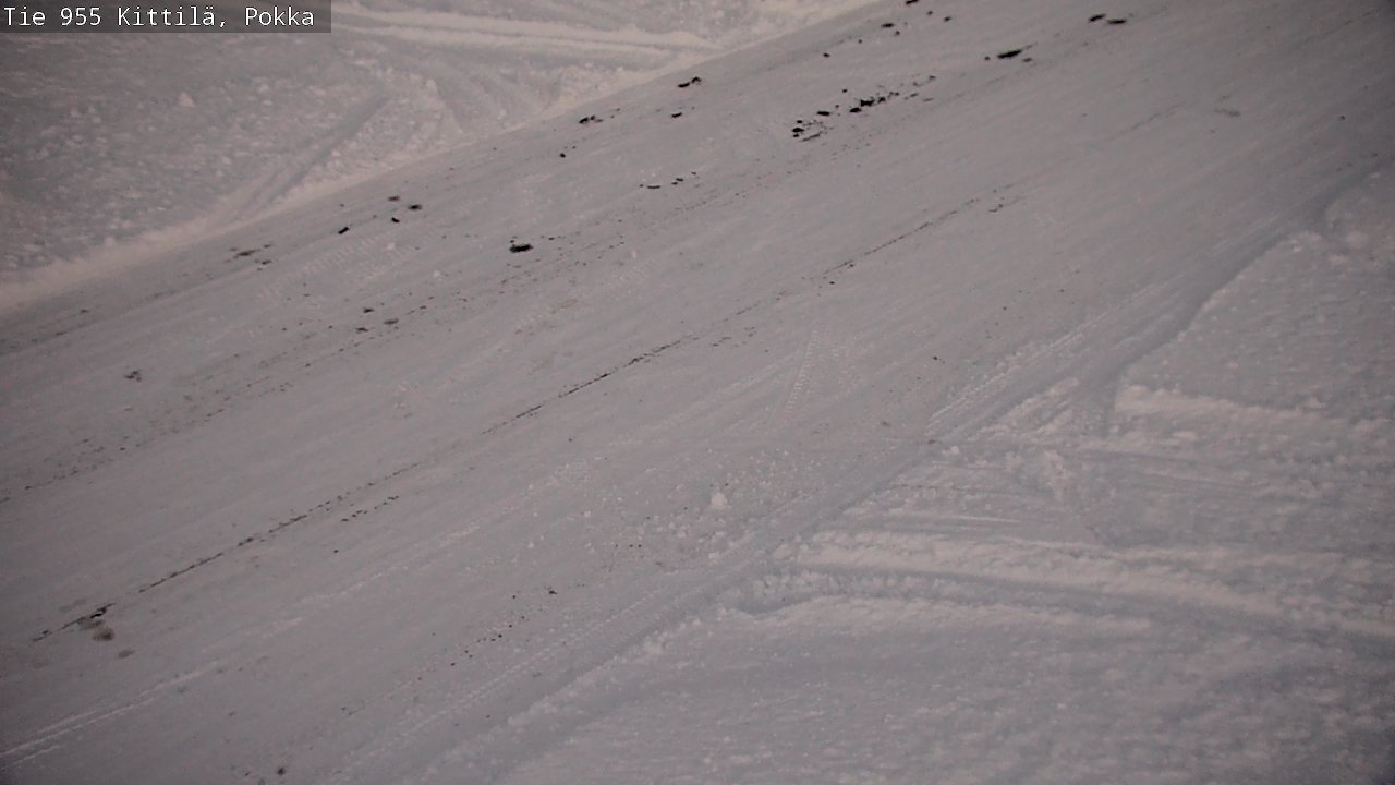 Weather Camera Image Road 955 Kittilä, Pokka, Kittilä, Lappi