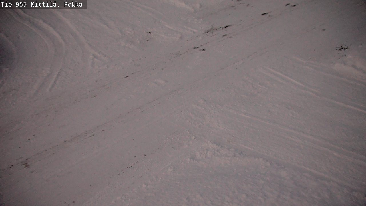 Weather Camera Image Väg 955 Kittilä, Pokka, Kittilä, Lappi