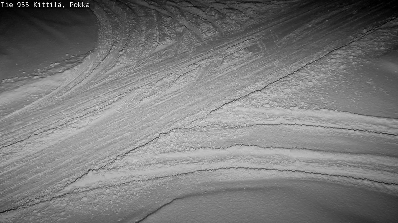 Weather Camera Image Road 955 Kittilä, Pokka, Kittilä, Lappi