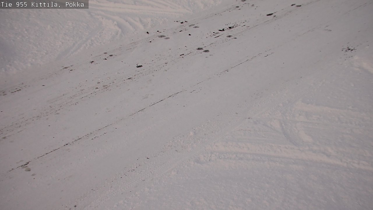 Weather Camera Image Väg 955 Kittilä, Pokka, Kittilä, Lappi