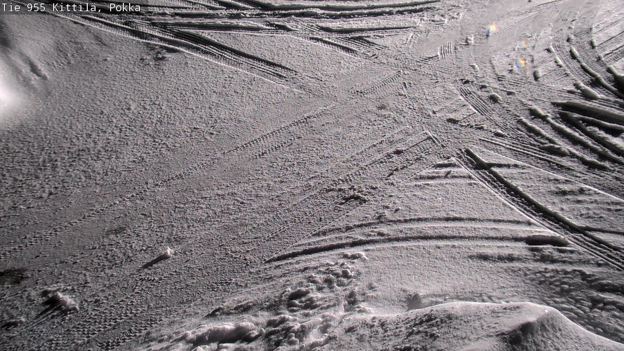 Weather Camera Image Väg 955 Kittilä, Pokka, Kittilä, Lappi