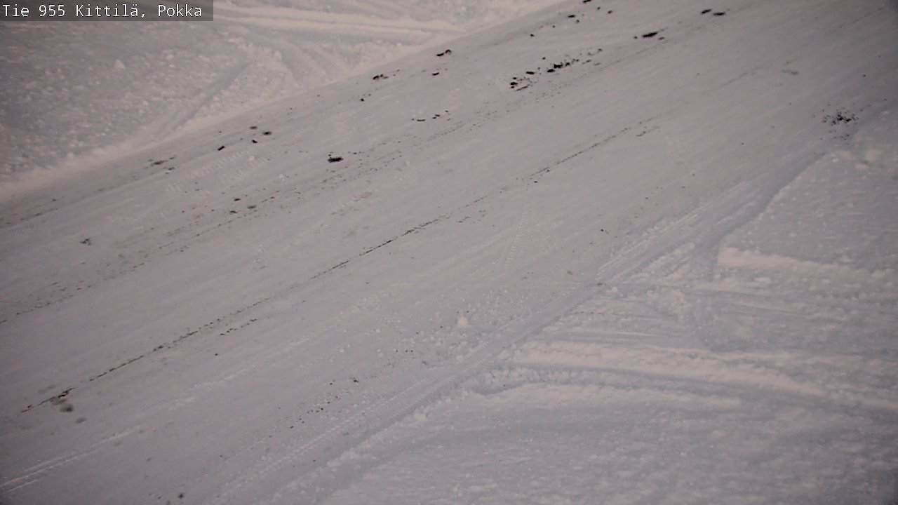 Weather Camera Image Road 955 Kittilä, Pokka, Kittilä, Lappi