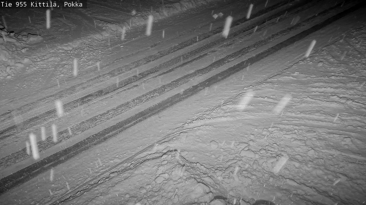 Kelikamerat Kuva Tie 955 Kittilä, Pokka, Kittilä, Lappi