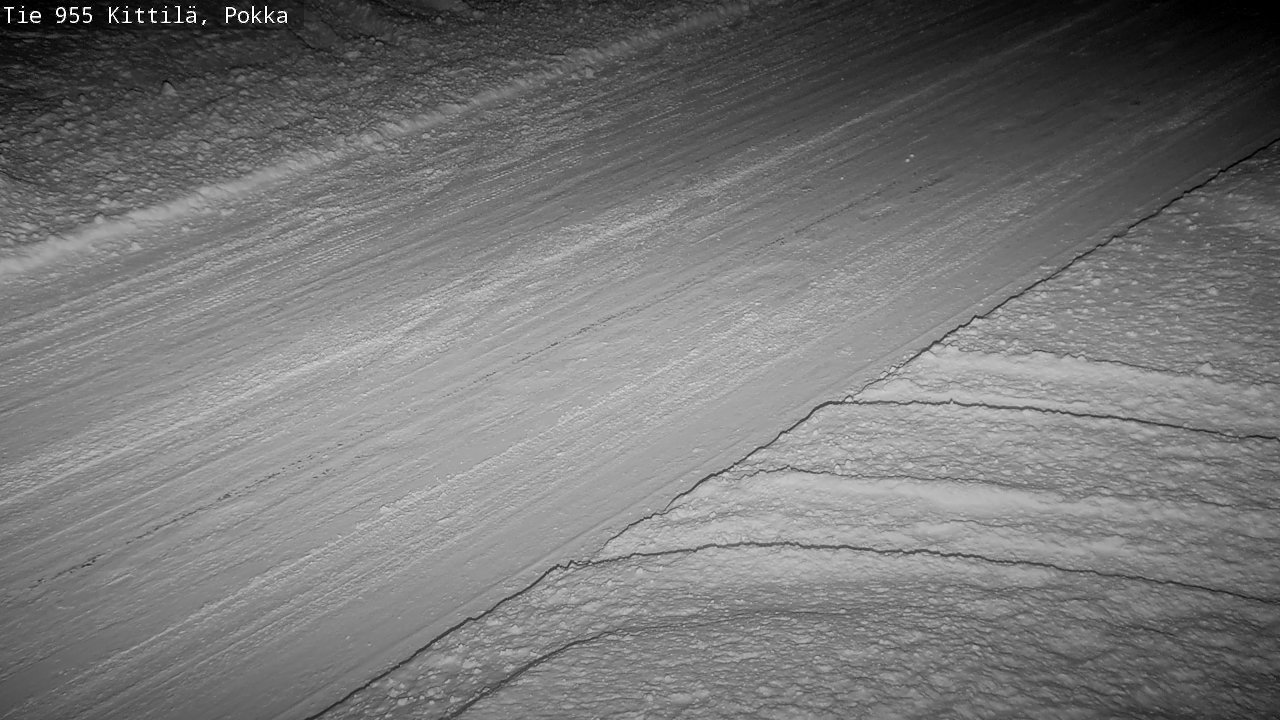Weather Camera Image Road 955 Kittilä, Pokka, Kittilä, Lappi