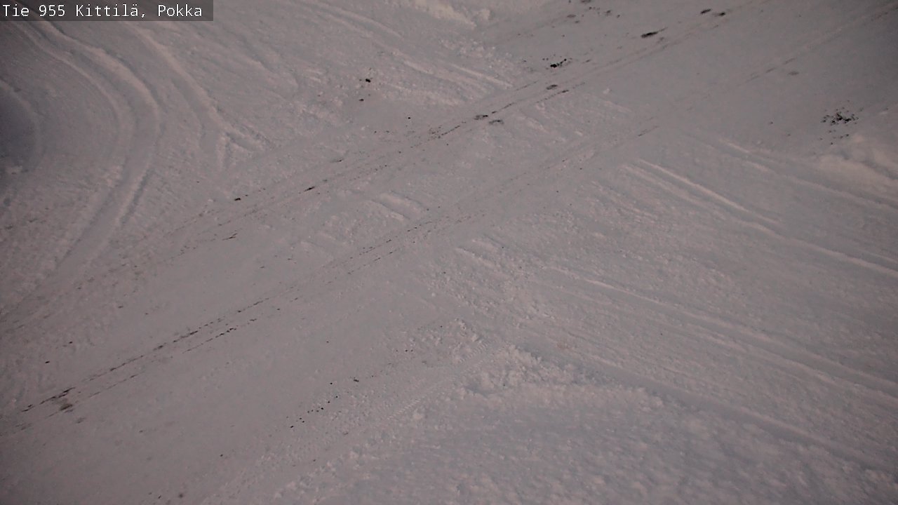 Weather Camera Image Väg 955 Kittilä, Pokka, Kittilä, Lappi