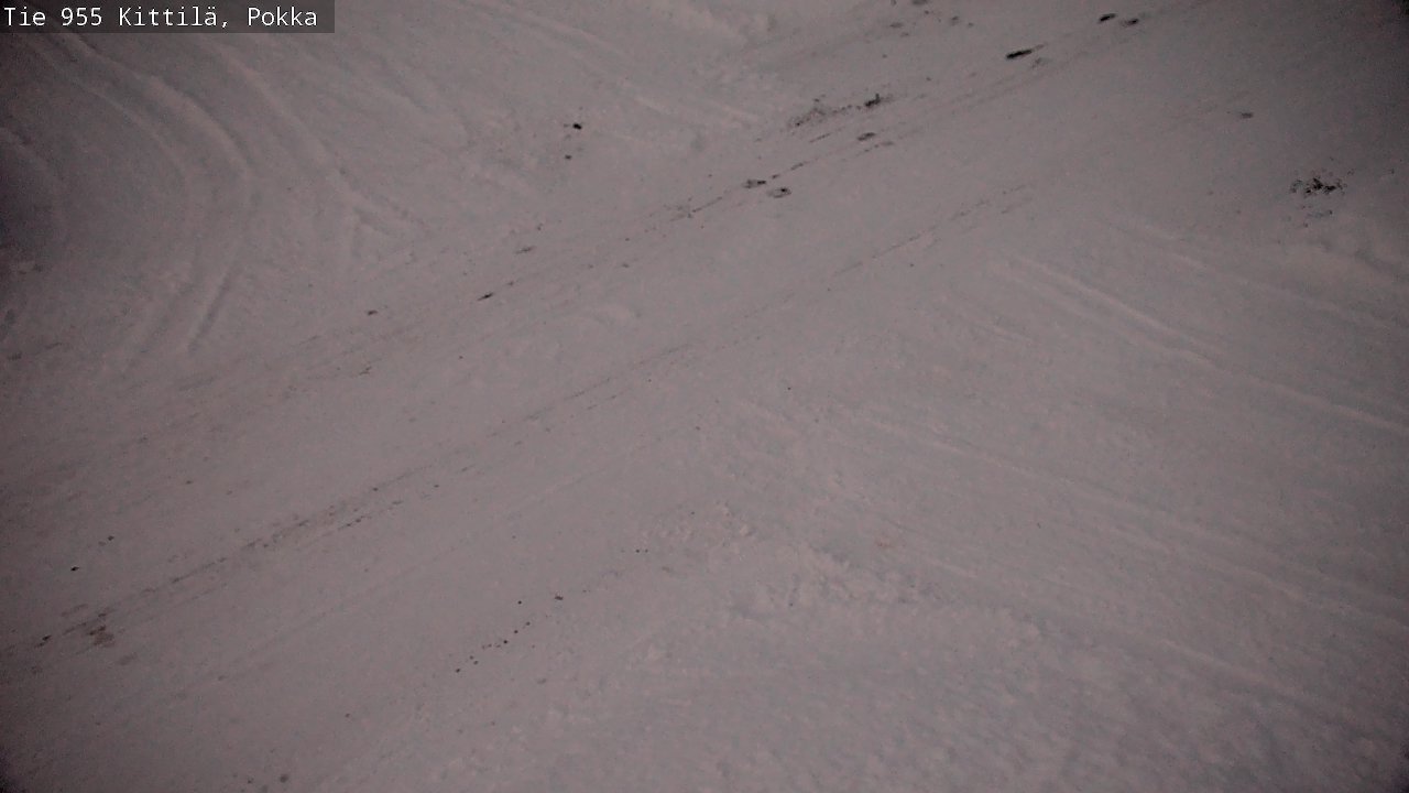 Weather Camera Image Väg 955 Kittilä, Pokka, Kittilä, Lappi