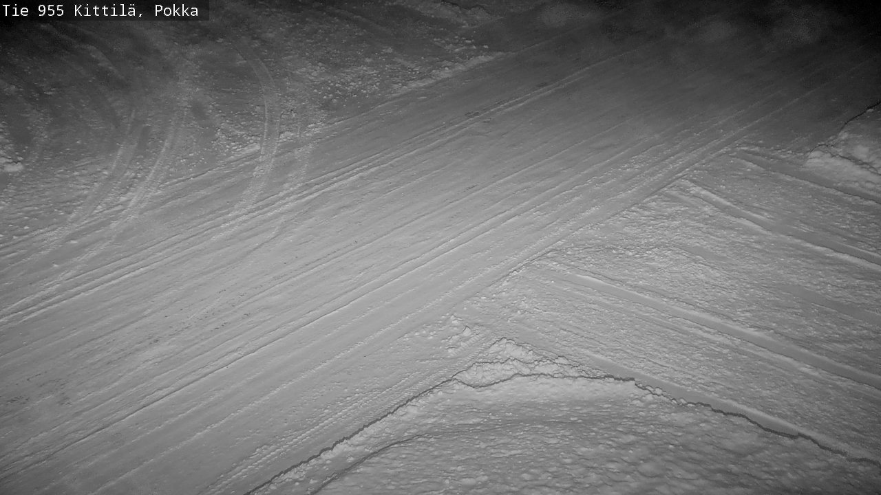 Weather Camera Image Väg 955 Kittilä, Pokka, Kittilä, Lappi