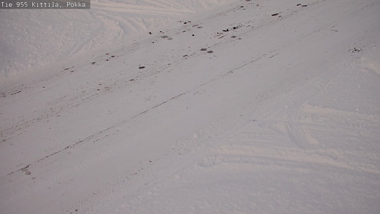 Weather Camera Image Väg 955 Kittilä, Pokka, Kittilä, Lappi