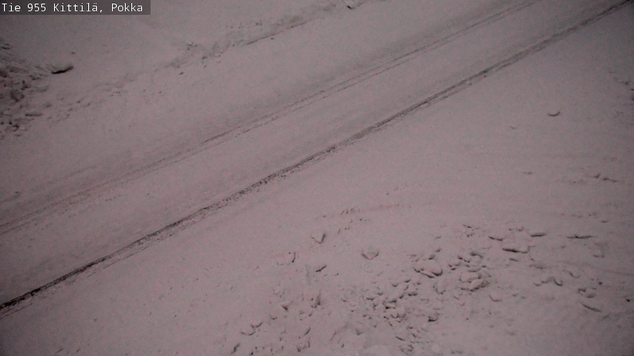 Kelikamerat Kuva Tie 955 Kittilä, Pokka, Kittilä, Lappi