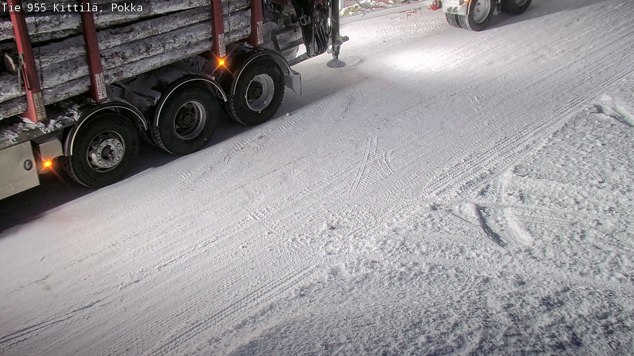 Weather Camera Image Road 955 Kittilä, Pokka, Kittilä, Lappi