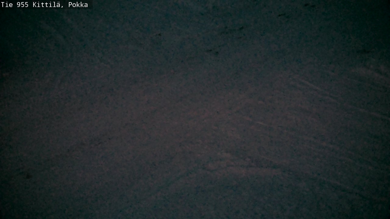 Weather Camera Image Väg 955 Kittilä, Pokka, Kittilä, Lappi