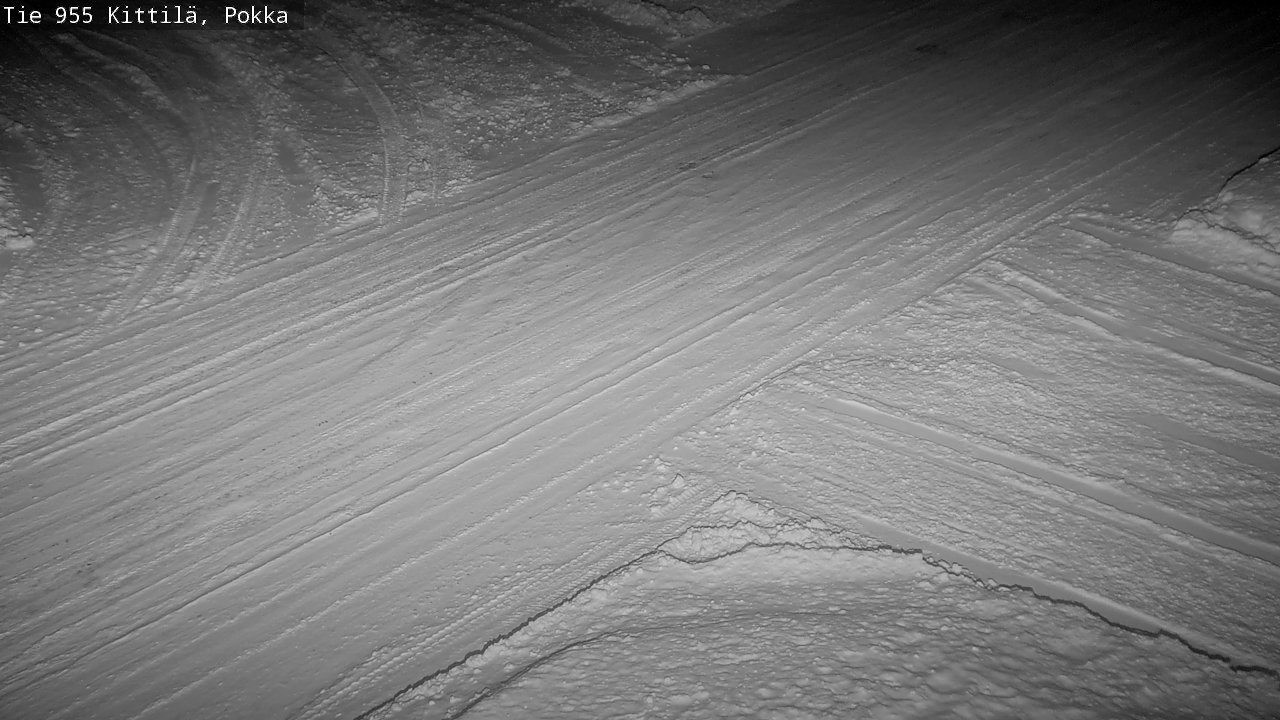 Weather Camera Image Väg 955 Kittilä, Pokka, Kittilä, Lappi