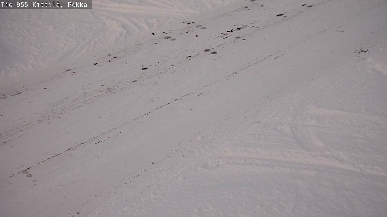 Weather Camera Image Väg 955 Kittilä, Pokka, Kittilä, Lappi