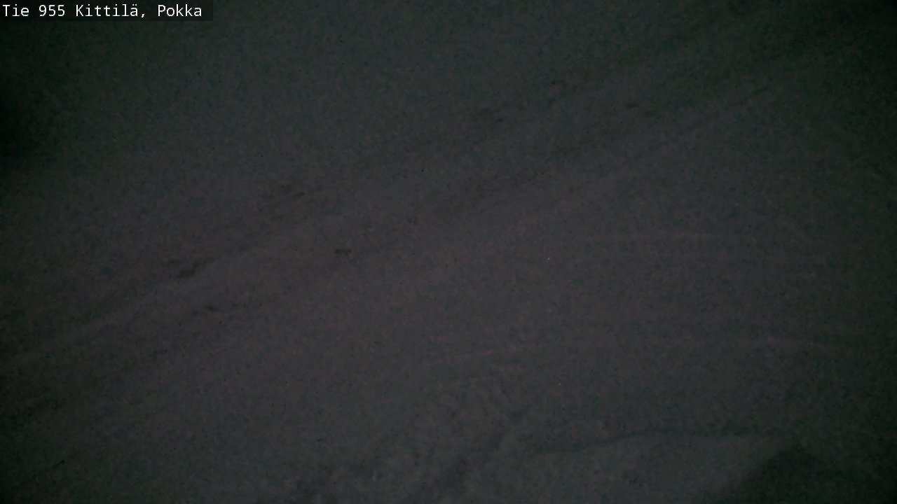 Weather Camera Image Väg 955 Kittilä, Pokka, Kittilä, Lappi