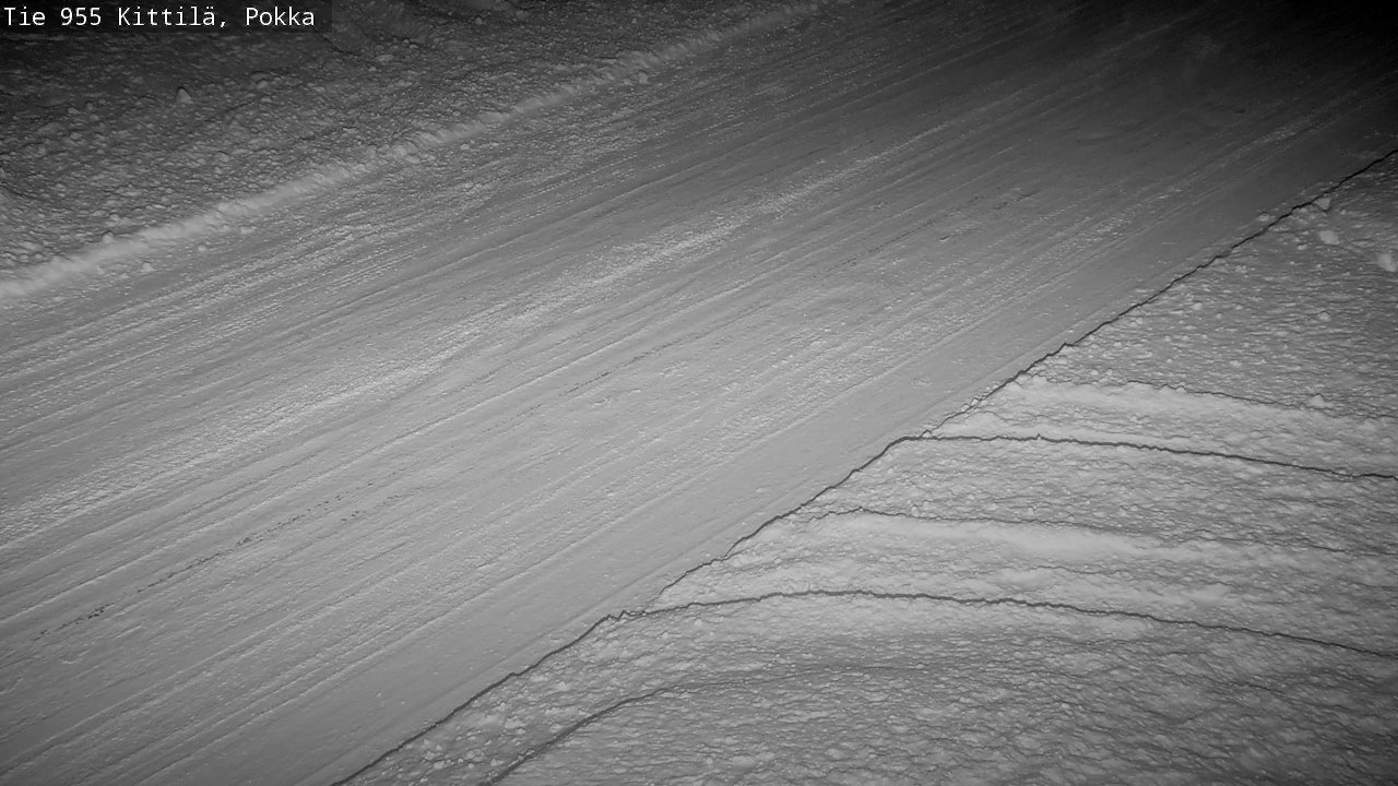 Weather Camera Image Road 955 Kittilä, Pokka, Kittilä, Lappi
