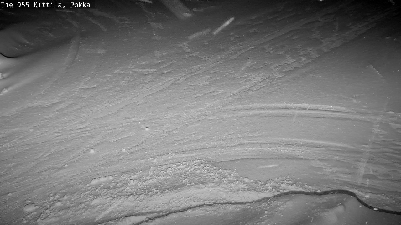 Weather Camera Image Road 955 Kittilä, Pokka, Kittilä, Lappi