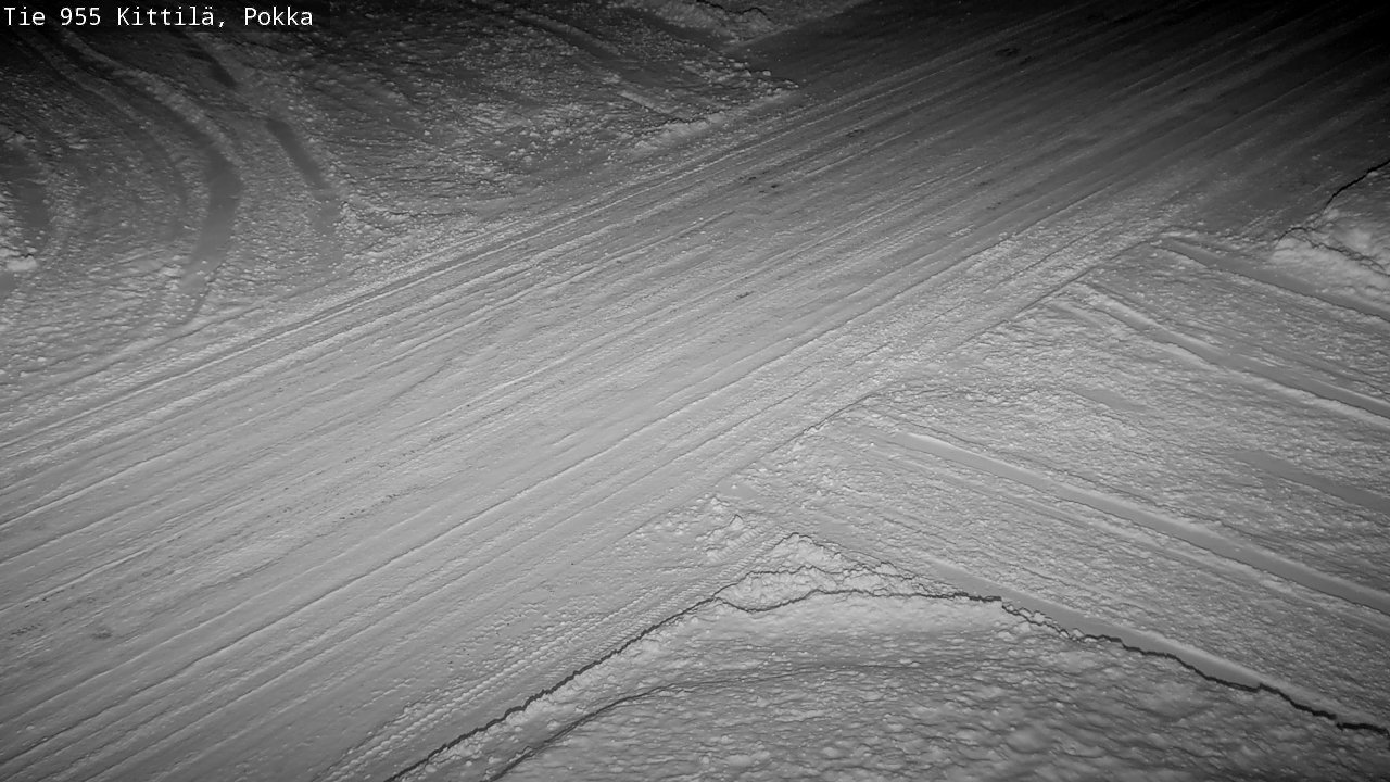 Weather Camera Image Väg 955 Kittilä, Pokka, Kittilä, Lappi
