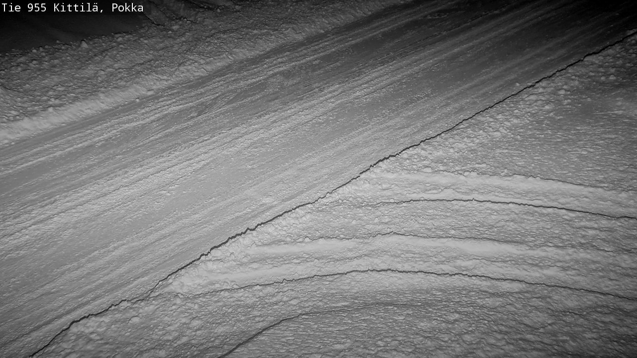Weather Camera Image Road 955 Kittilä, Pokka, Kittilä, Lappi